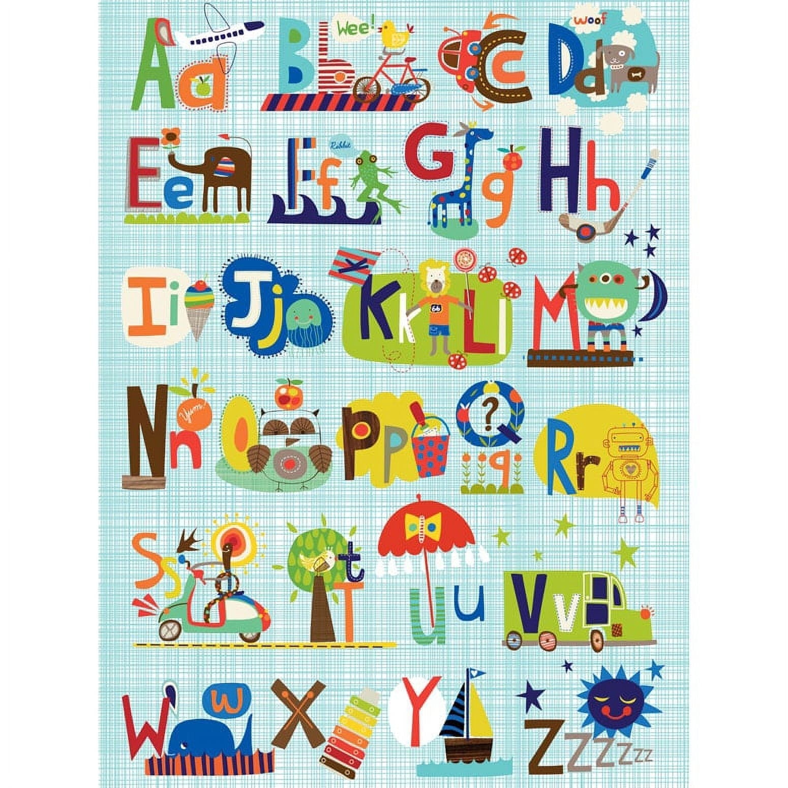 Oopsy Daisys Critters, Cars – Whimsical Canvas Art