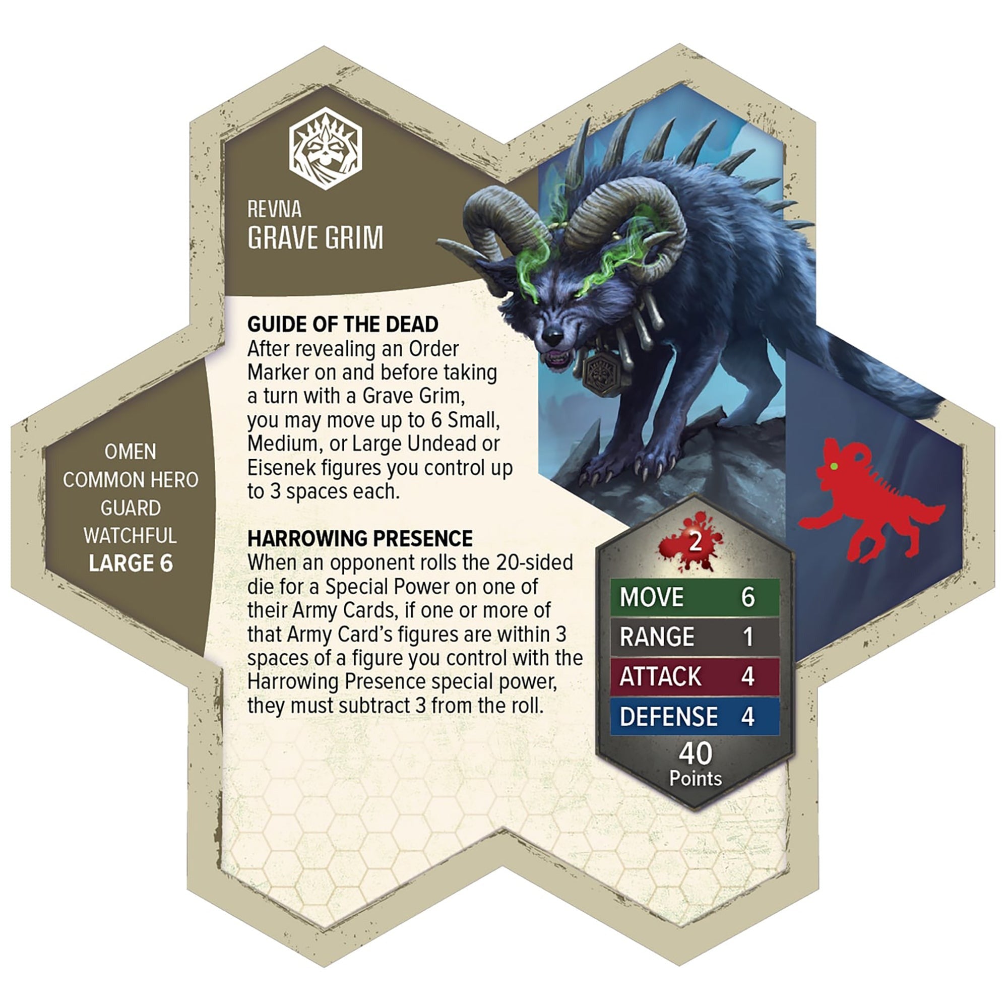 Heroscape Revnan Acolytes & Grave Grim Army Expansion - 4 Assembled Unpainted Miniatures & 2 Army Cards