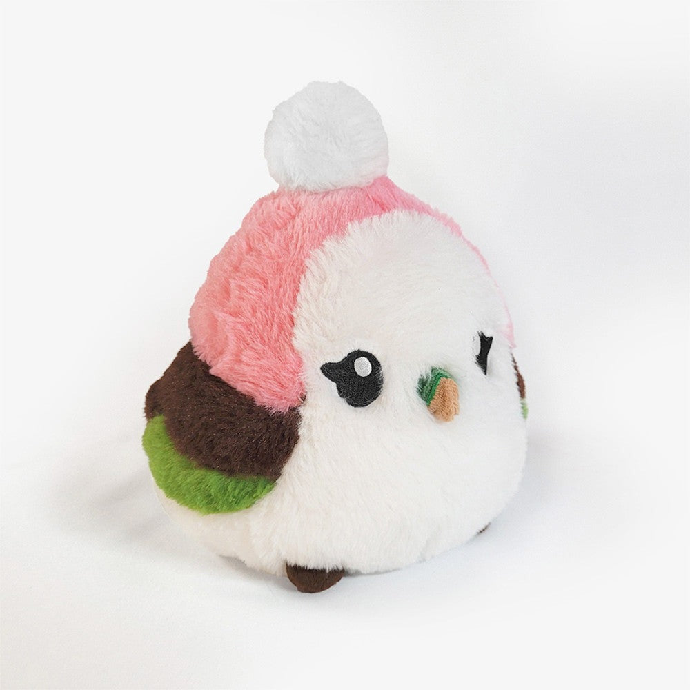 Borbs Ice Cream Bird Plush - Soothing Sensory Stuffed Animal