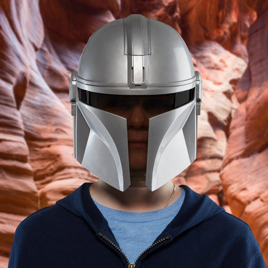 Star Wars The Mandalorian Electronic Helmet Mask With Sound Effects