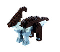 Brixies Parasaurolophus 115-Piece Micro Brick Model Kit - Dinosaur Themed