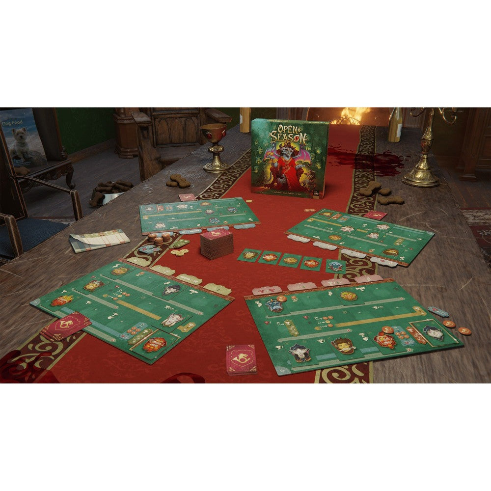 Open Season Monster Strategy Board Game - Ages 10+ for 2-4 Players
