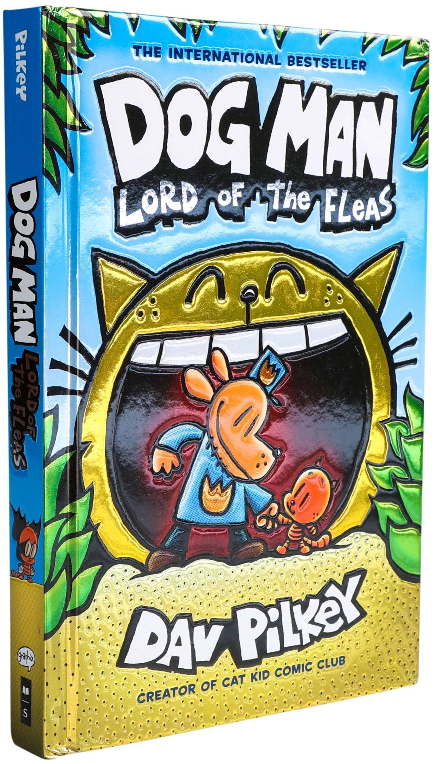 Dog Man: Lord Of The Fleas Foil Cover Collector's Edition Hardcover Graphic Novel