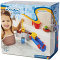 AquaPlay Sploshy Mountain Bathtub Water Play Set With Waterfall And Boat