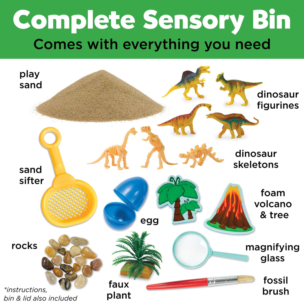 Creativity for Kids Sensory Bin: Dinosaur Dig - Prehistoric Play Set