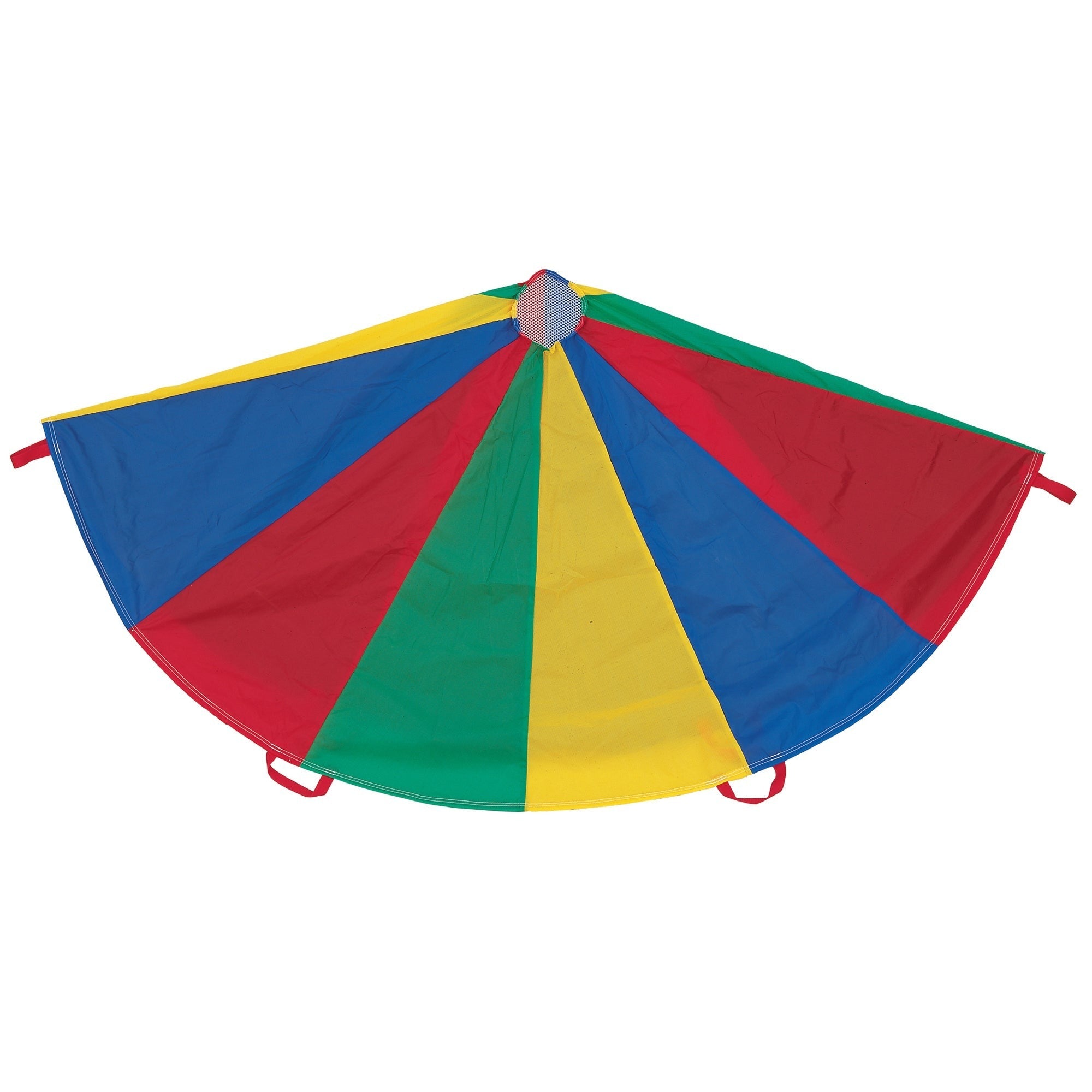 Champion Sports Rainbow Play Parachute, 20ft Dia with 16 Handles