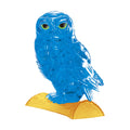 Mystical Blue Owl 3D Crystal Puzzle - 42 Piece Set