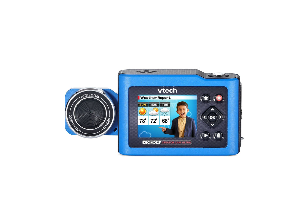 VTech KidiZoom Creator Cam Ultra Digital Camera Set With Green Screen And 20+ Effects