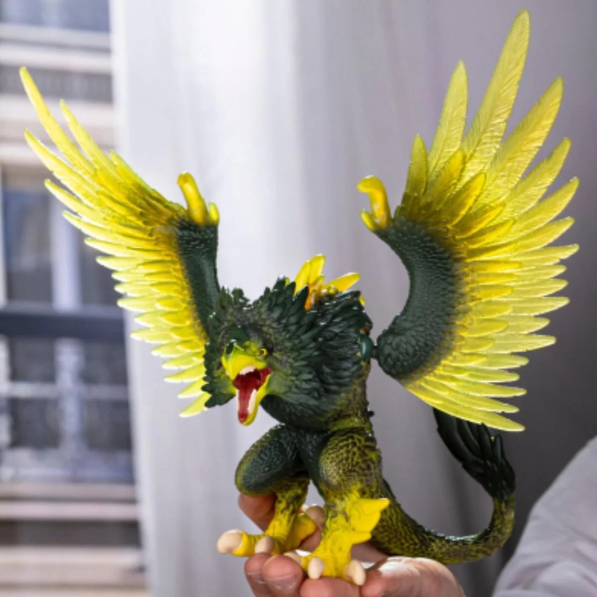 Schleich Eldrador Creatures Jungle Raptor With Movable Wings