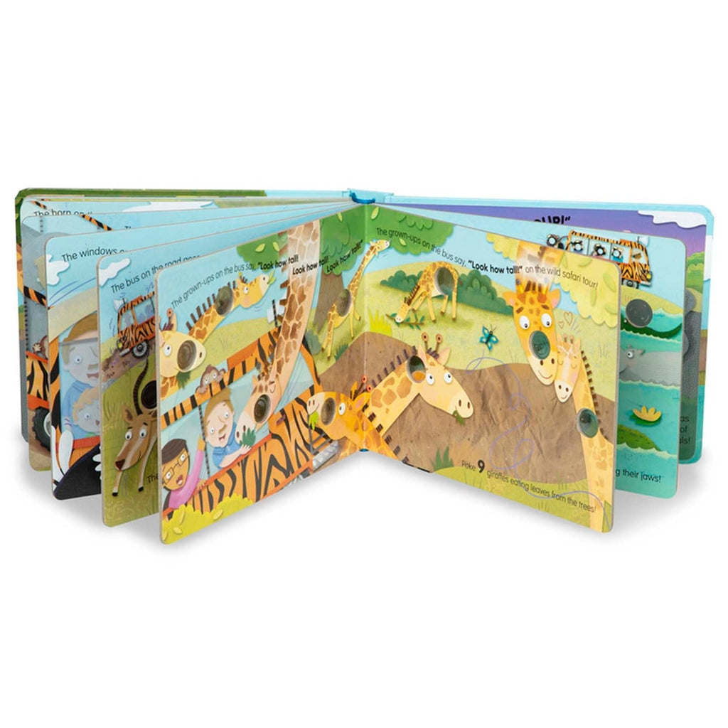 Melissa & Doug Poke-A-Dot! The Wheels on the Bus Interactive Book