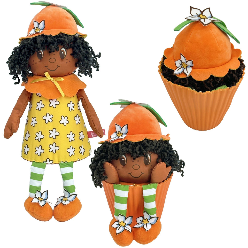 Strawberry Shortcake Pop 'n' Flip Orange Blossom 15-Inch Plush Doll 2-in-1