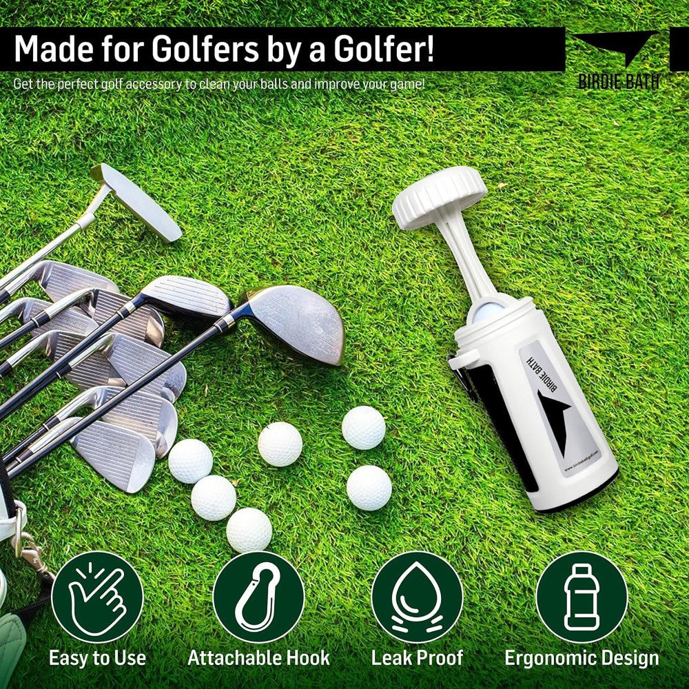 Birdie Golf: Birdie Bath - Portable Golf Ball Washer