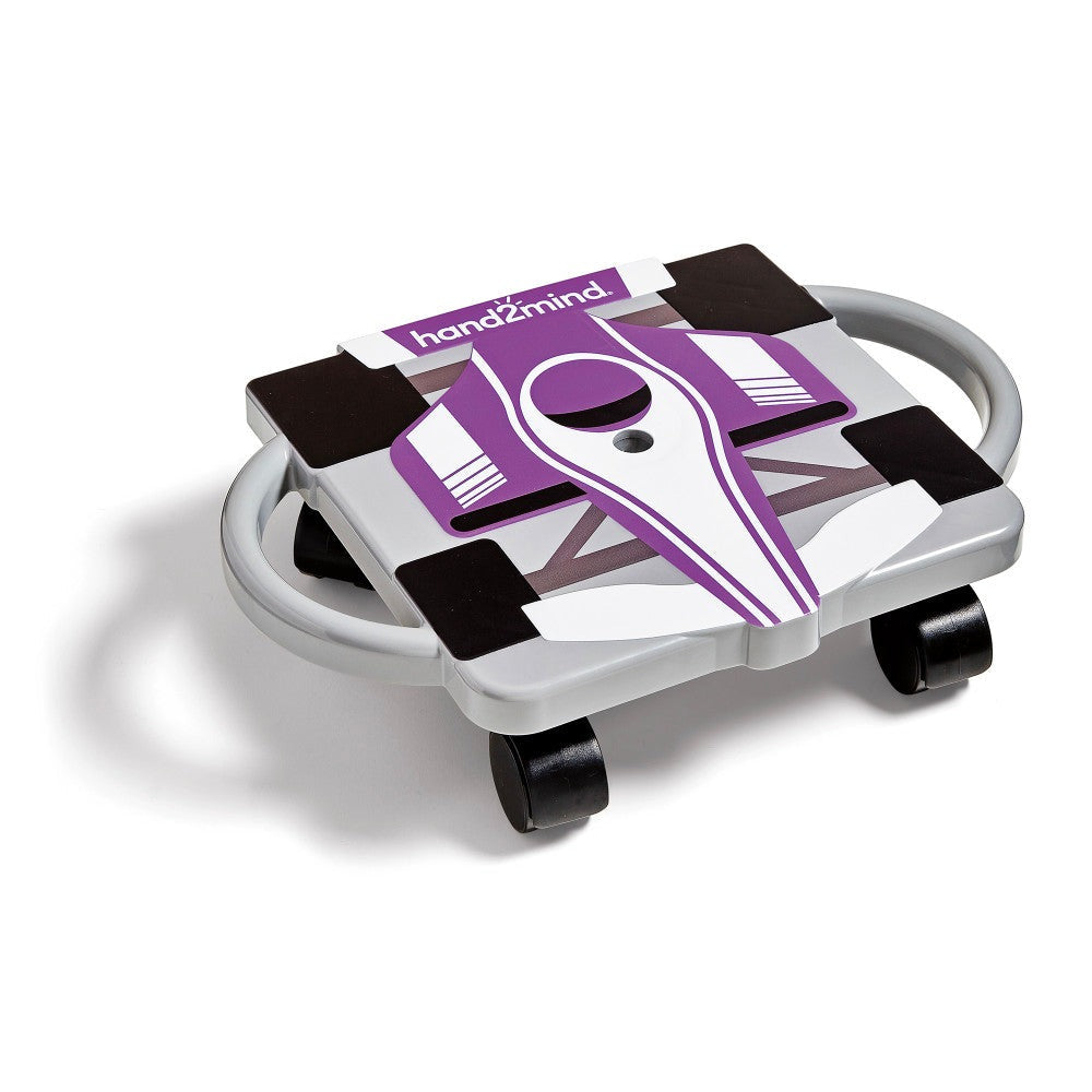 Hand2Mind Speedway Racer Scooter Board, Vibrant Purple