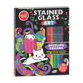 Klutz Stained Glass Art Craft Kit - Dual Design Paper