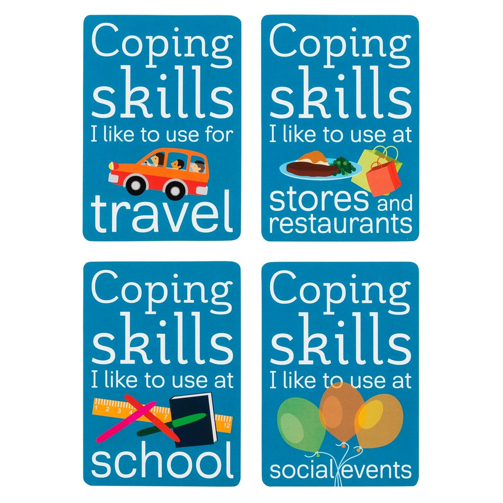 Coping Skills for KidsTM Relaxation Coping Cue CardsTM