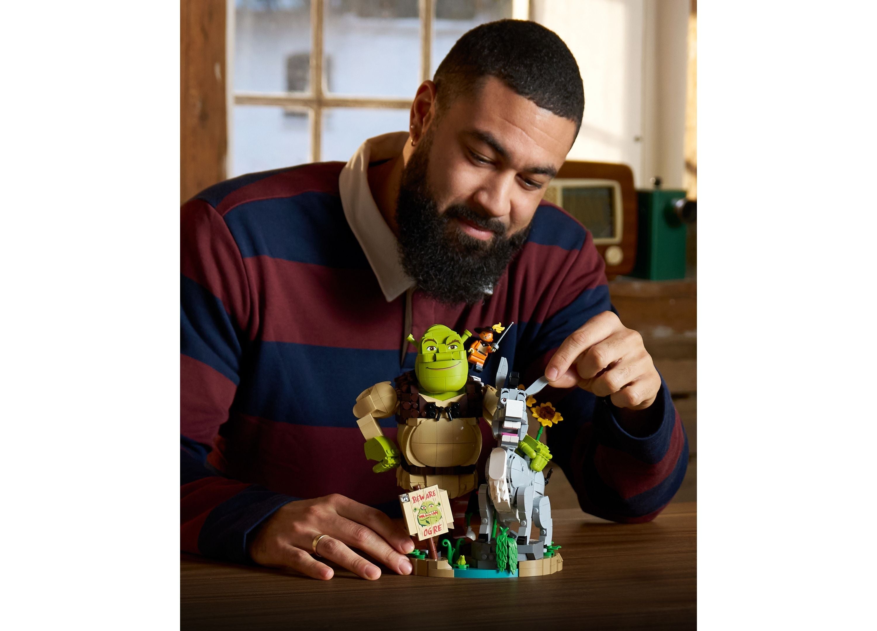 LEGO Shrek, Donkey & Puss In Boots Collector's Edition 1,403-Piece Building Set