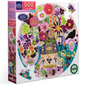 eeBoo Piece & Love Fruits & Flowers Jigsaw Puzzle - 500 pc