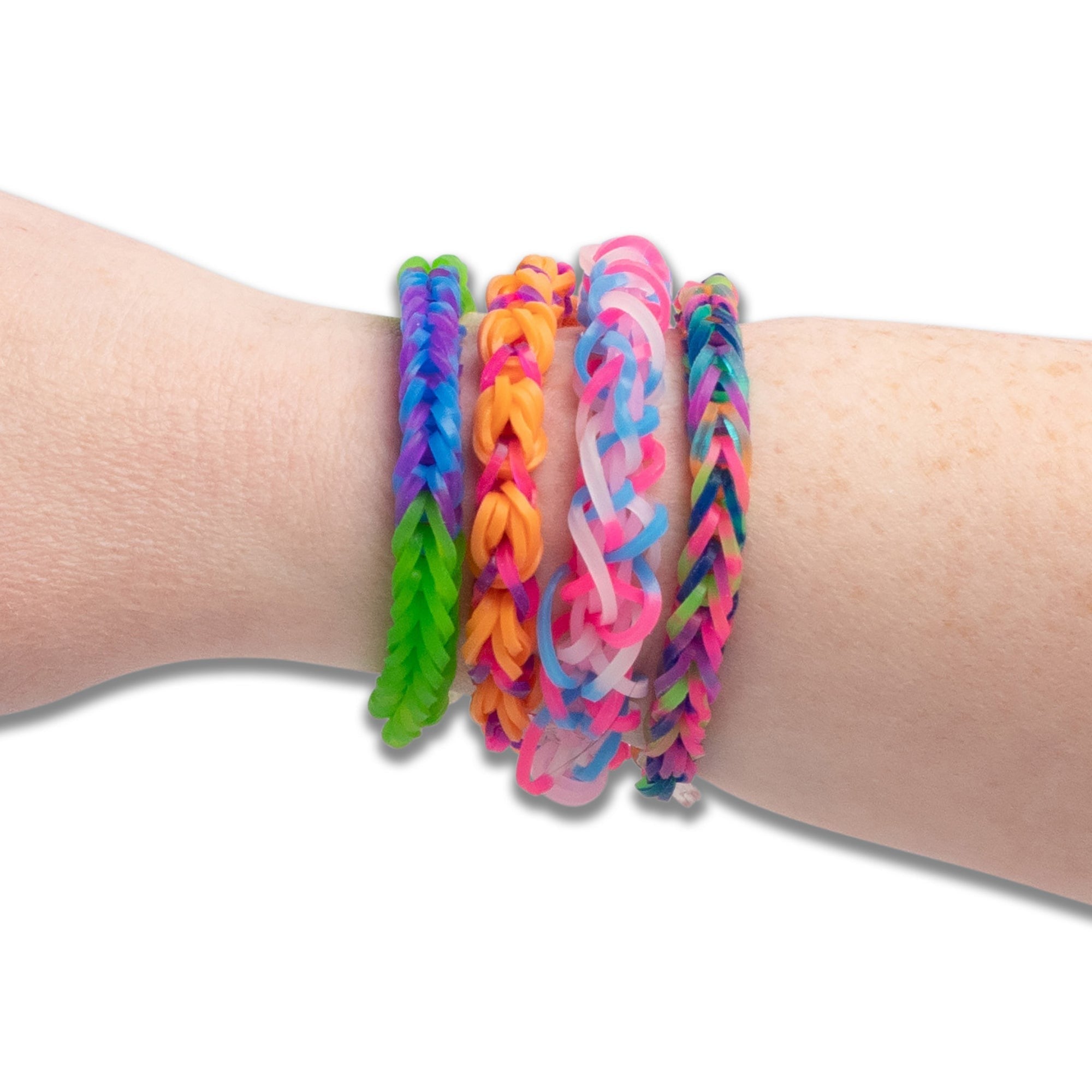 Rainbow Loom Confetti Crush Treasure Box DIY Kit With 7000 Bands