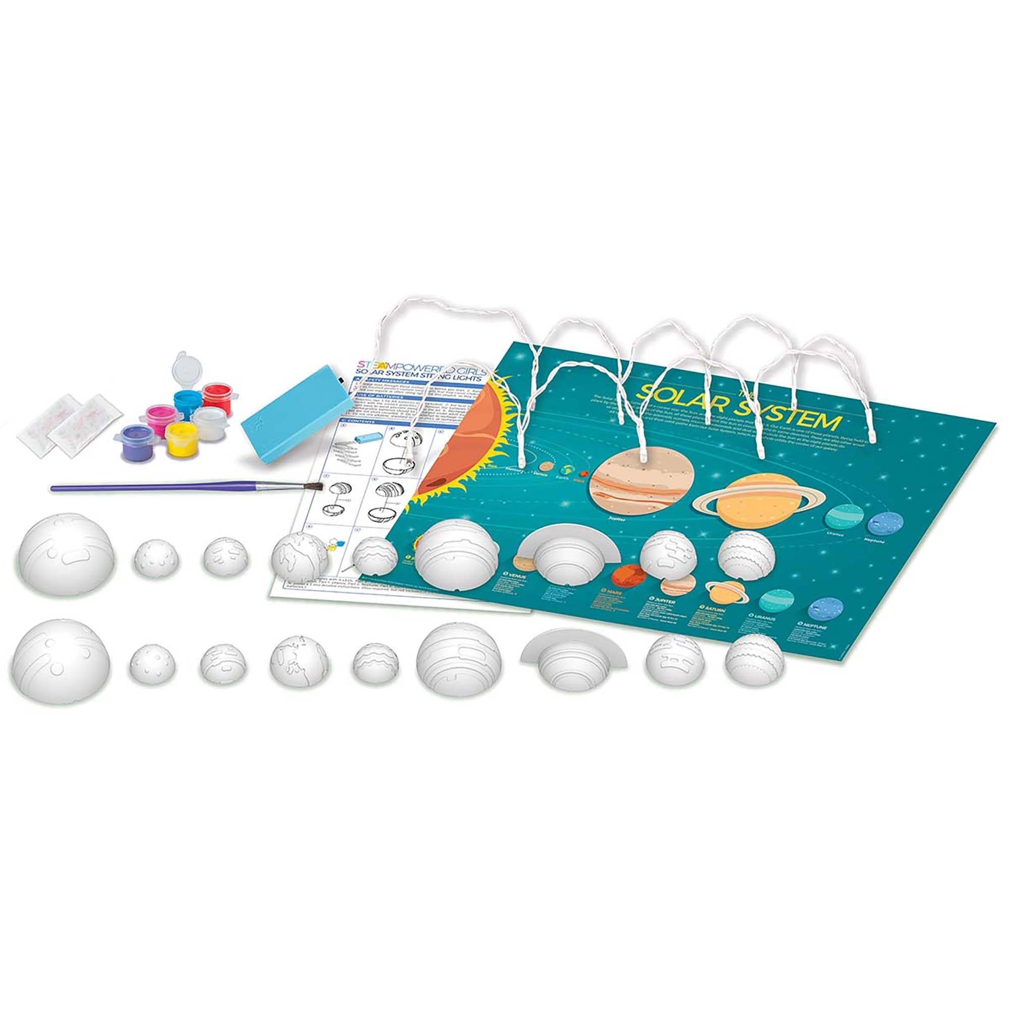STEAM Powered Kids: Solar System String Lights Kit