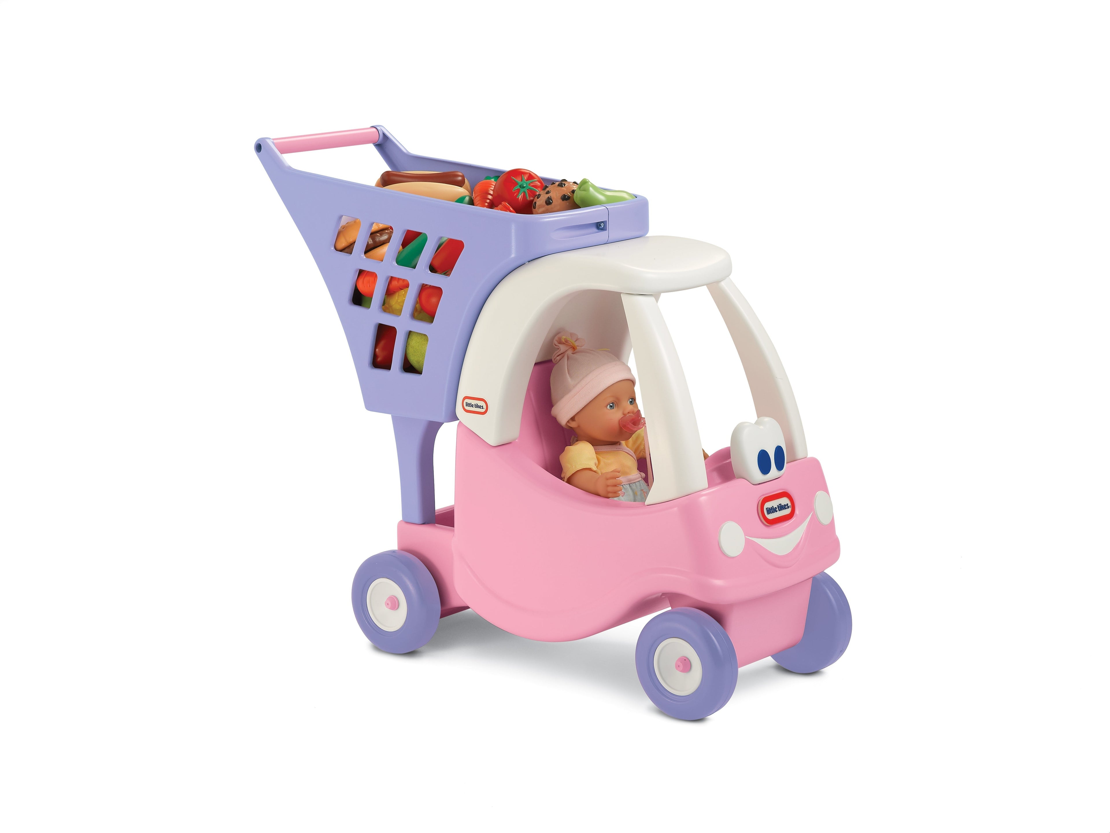 Little Tikes Princess Cozy Coupe Shopping Cart - Pastel