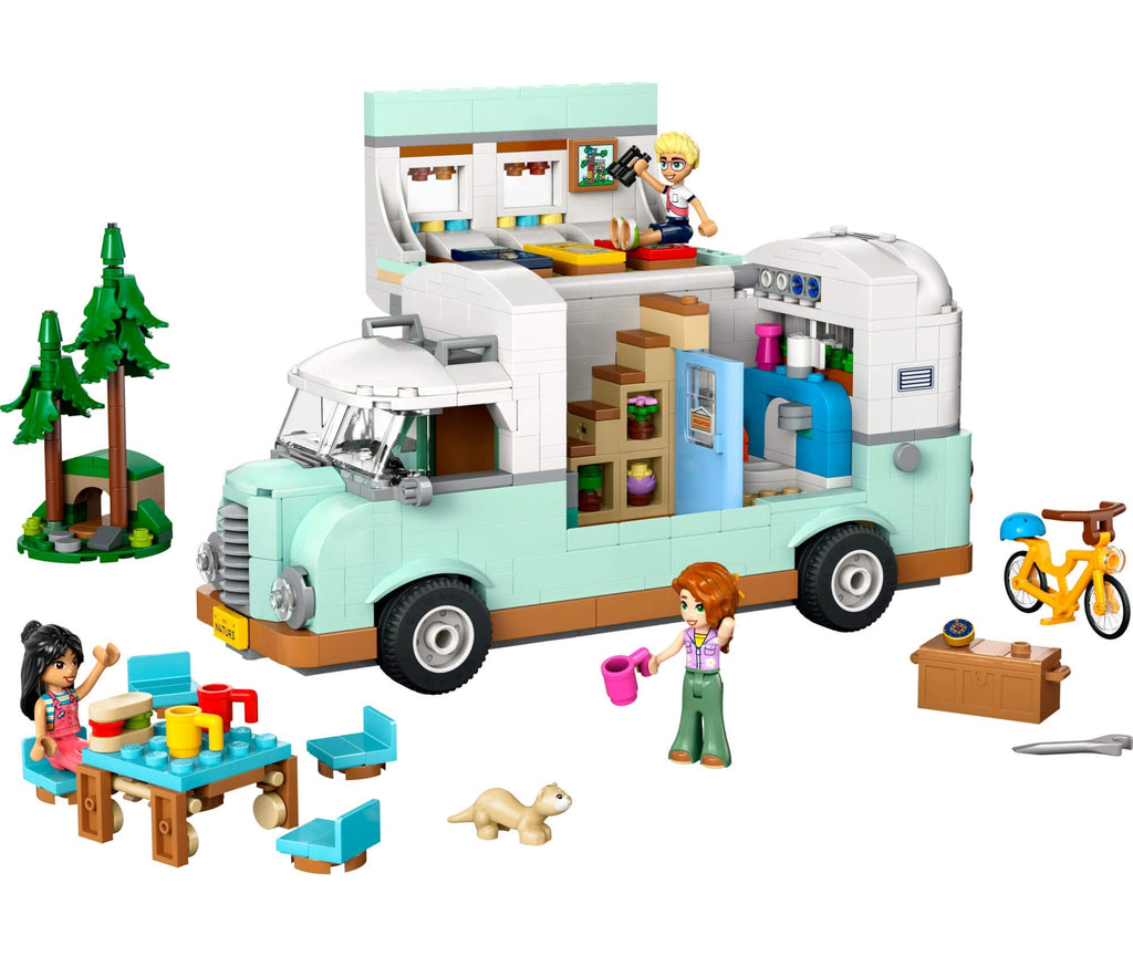 LEGO Friends 778-Piece Friendship Camper Van Building Set - Adventure Role-Play 42663