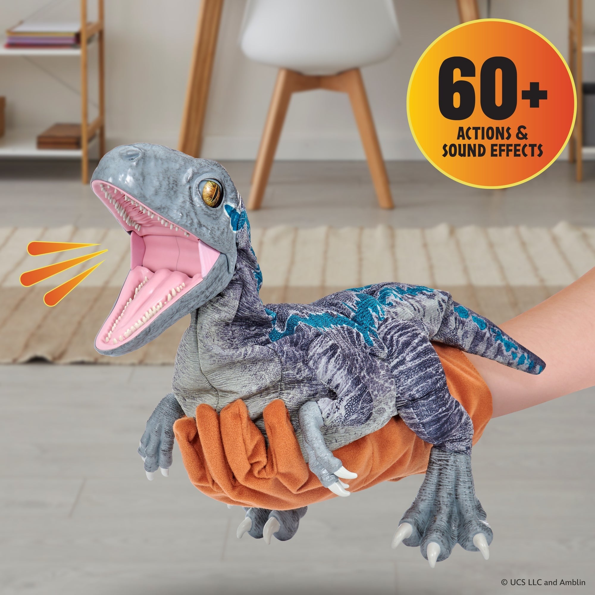 RealFX Puppetronic: Jurassic World - Blue Training Edition