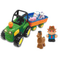 Kiddieland Light N' Sound Farm Tractor Playset with Animals