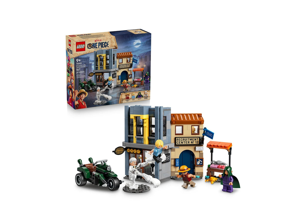 LEGO ONE PIECE Showdown With Captain Smoker 547-Piece Building Set