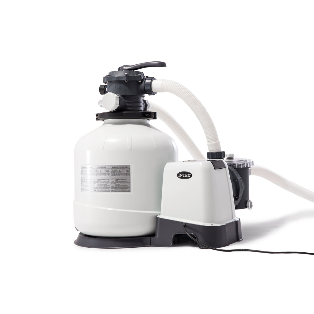 3000 GPH Sand Filter Pump With Timer And GFCI For Above Ground Pools