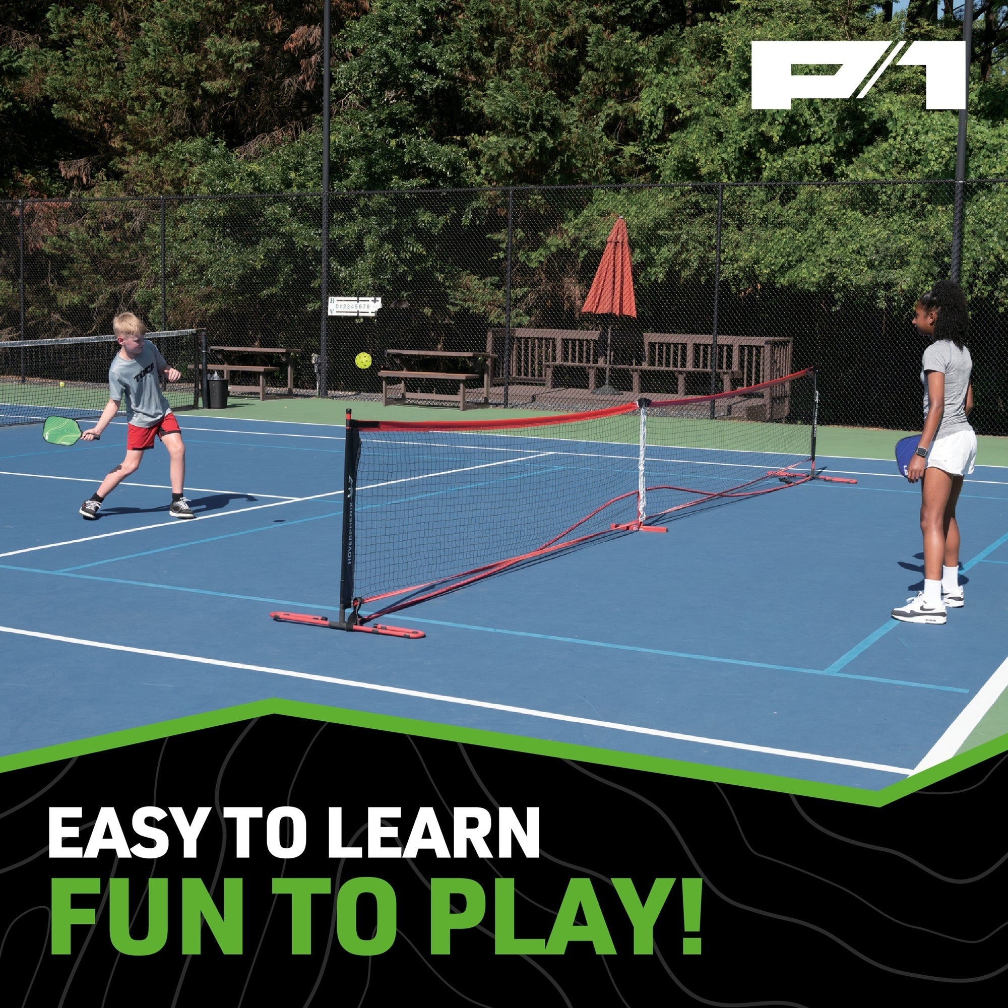 Do-U-Play Pickleball Starter Kit With 2 Paddles, 2 Balls And Carry Bag