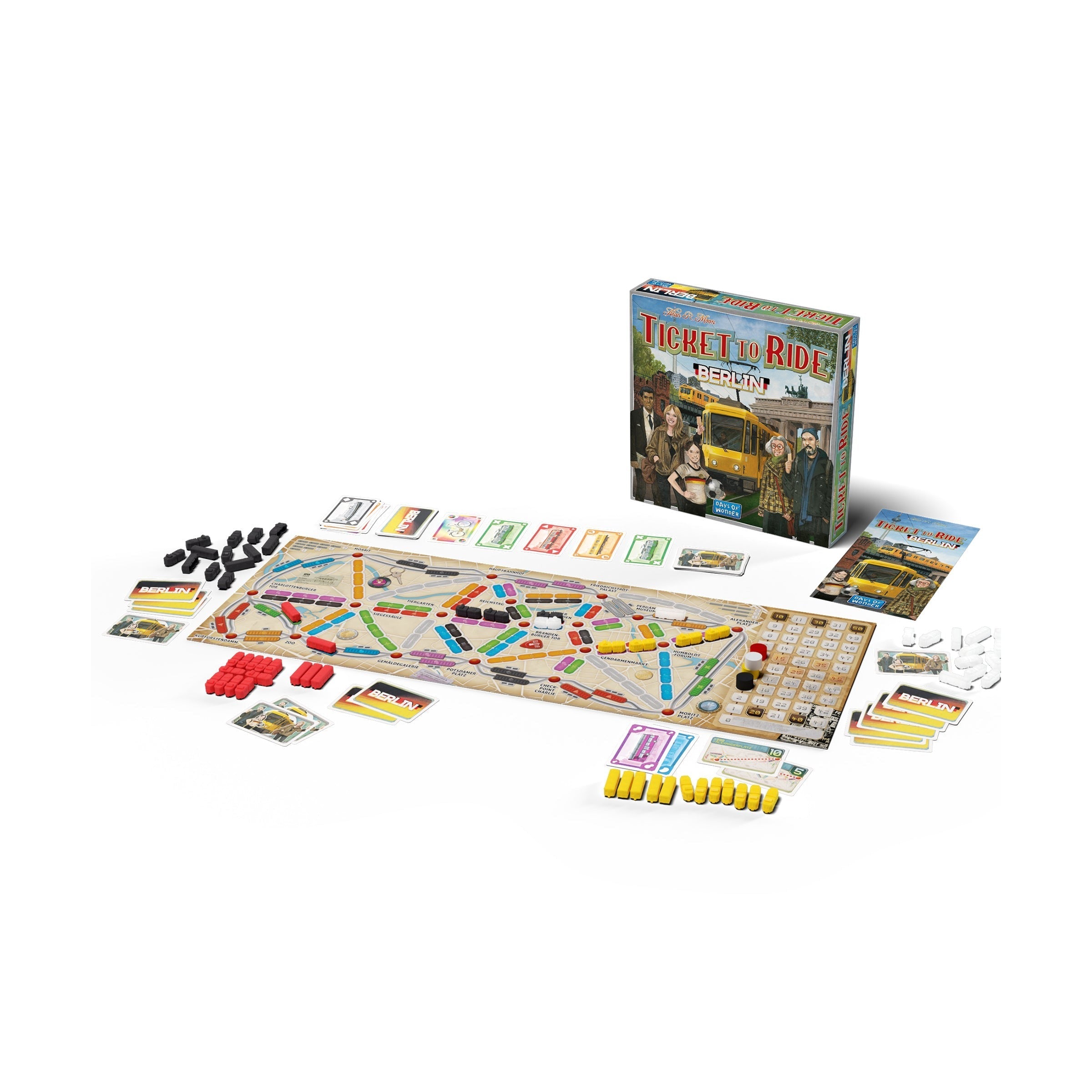Ticket to Ride: Berlin - Family Board Game Adventure