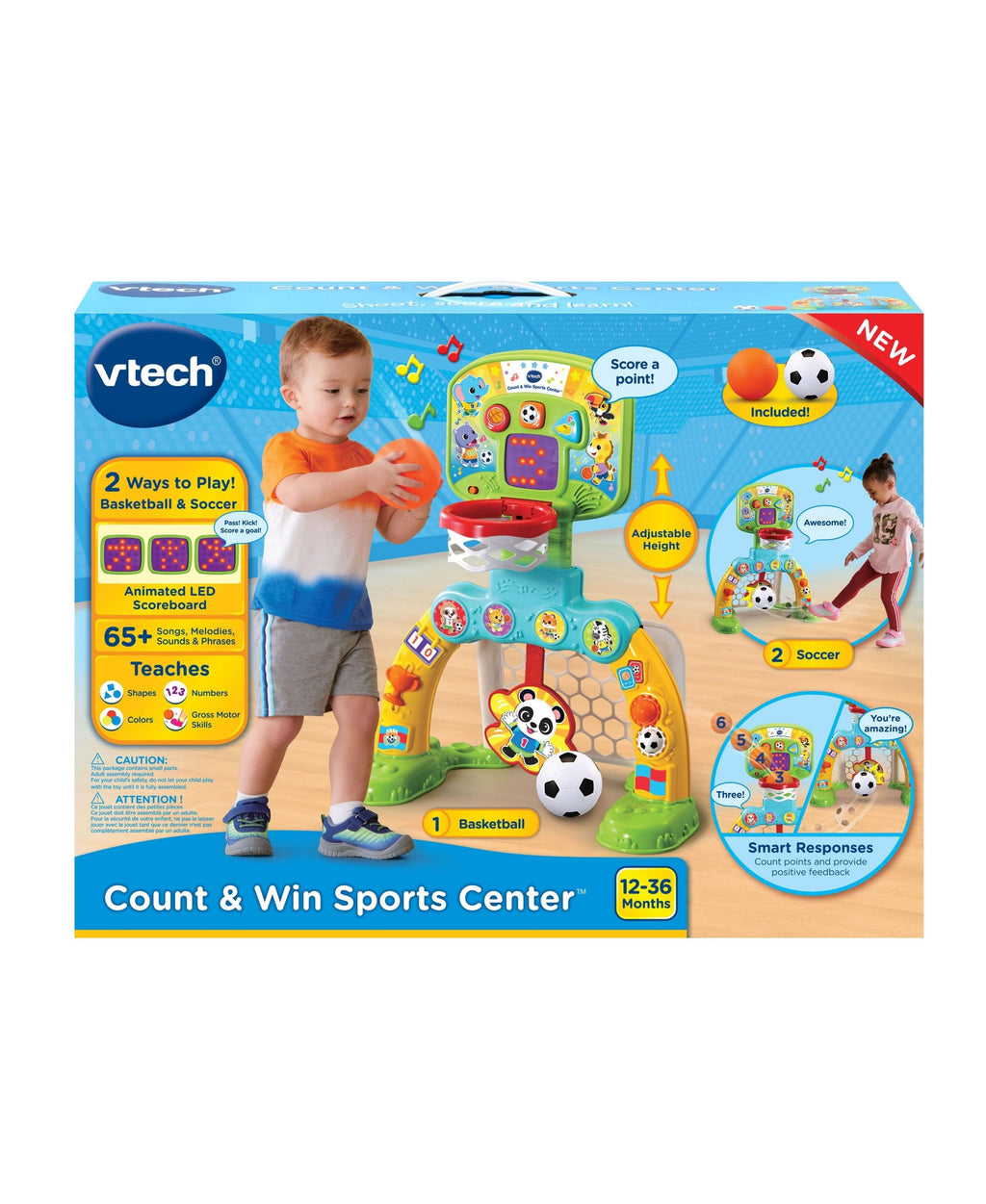VTech Count & Win Sports Center - Interactive Toddler Toy