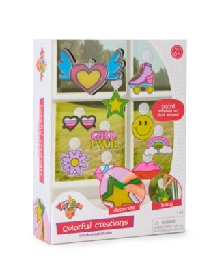 Geoffrey's Toy Box Colorful Creations Suncatcher Window Art Kit