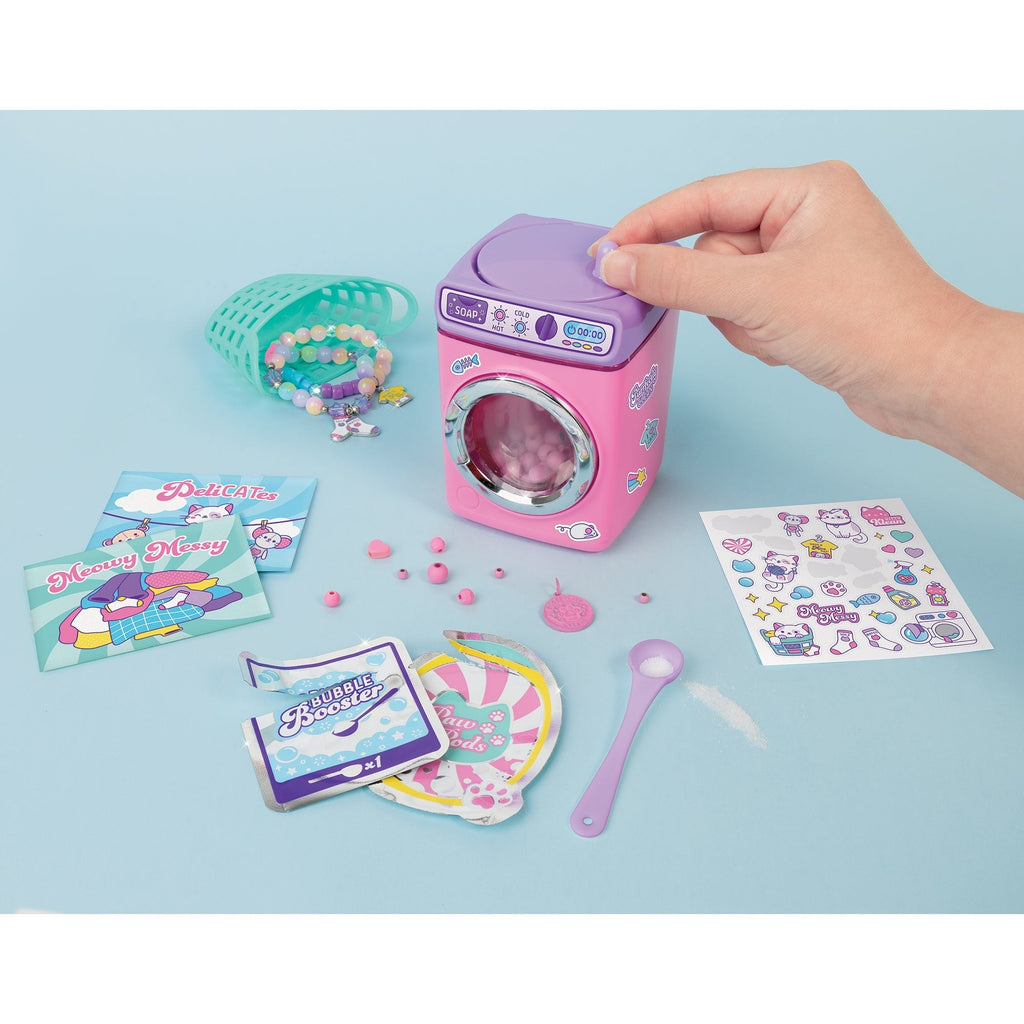 MIR Magical Cat Bead Washing Bracelet Kit - Pink & Purple