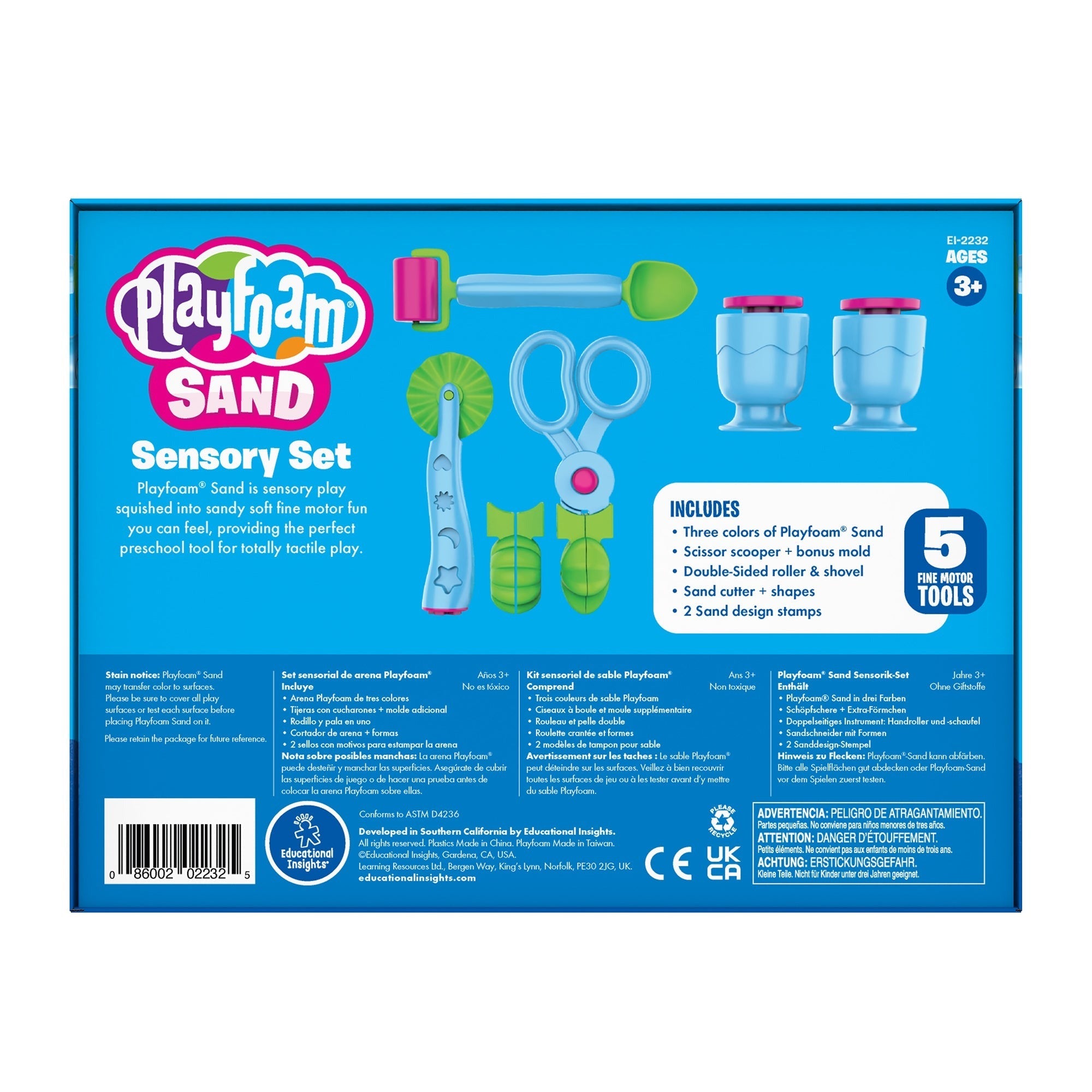 Educational Insights Playfoam® Sand Sensory Set