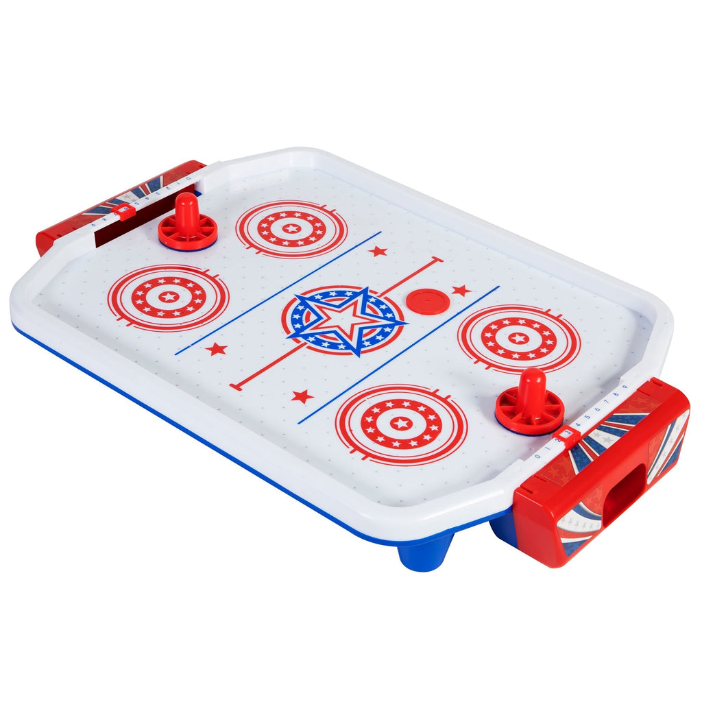 Classic Retro Arcade Air Hockey Table Game - Electronic Two-Player Action