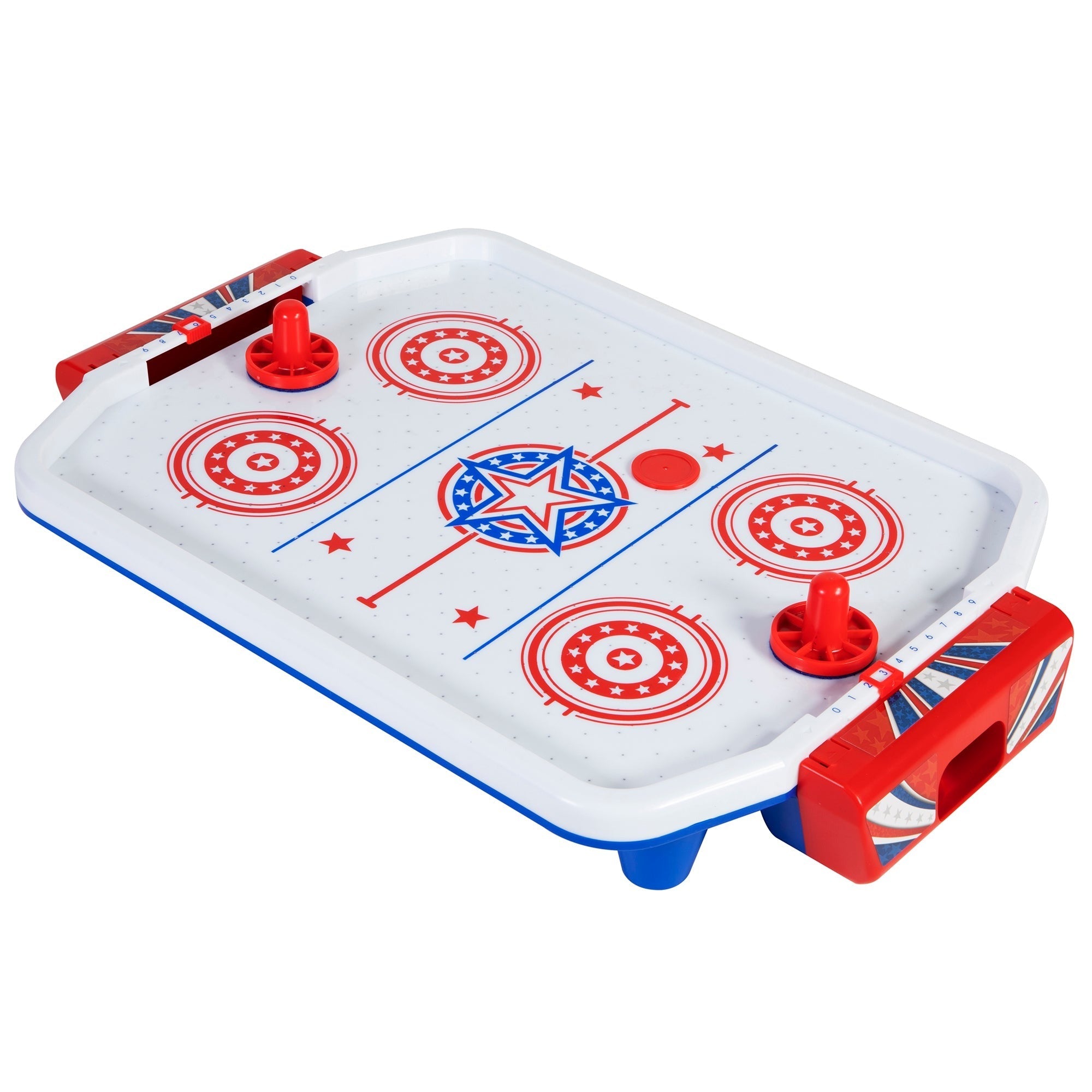 Classic Retro Arcade Air Hockey Table Game - Electronic Two-Player Action