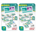 Junior Learning Place Value Dominoes - Educational Math Game - 2-Pack Set
