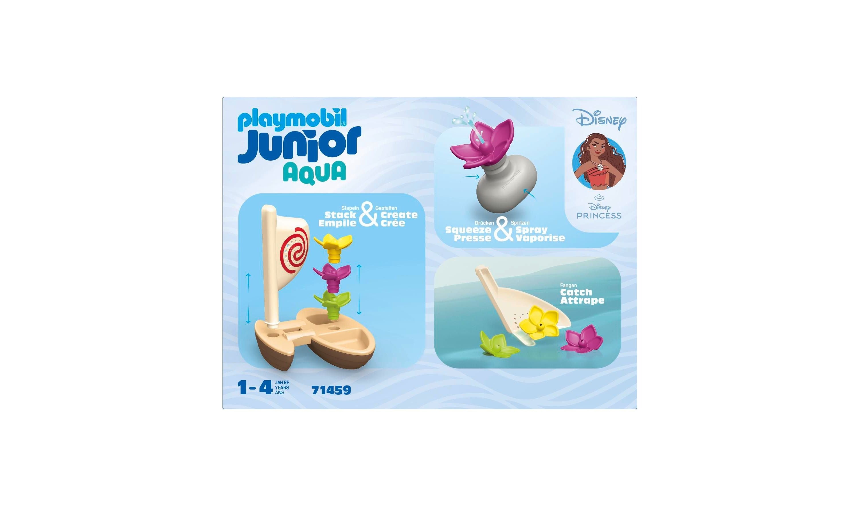 Disney Moana Adventure Sailboat Playset with Water Features