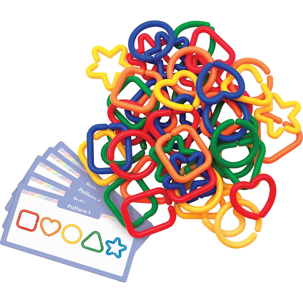 Teacher Created Resources Linking Shapes - Educational Color & Shape Recognition Set