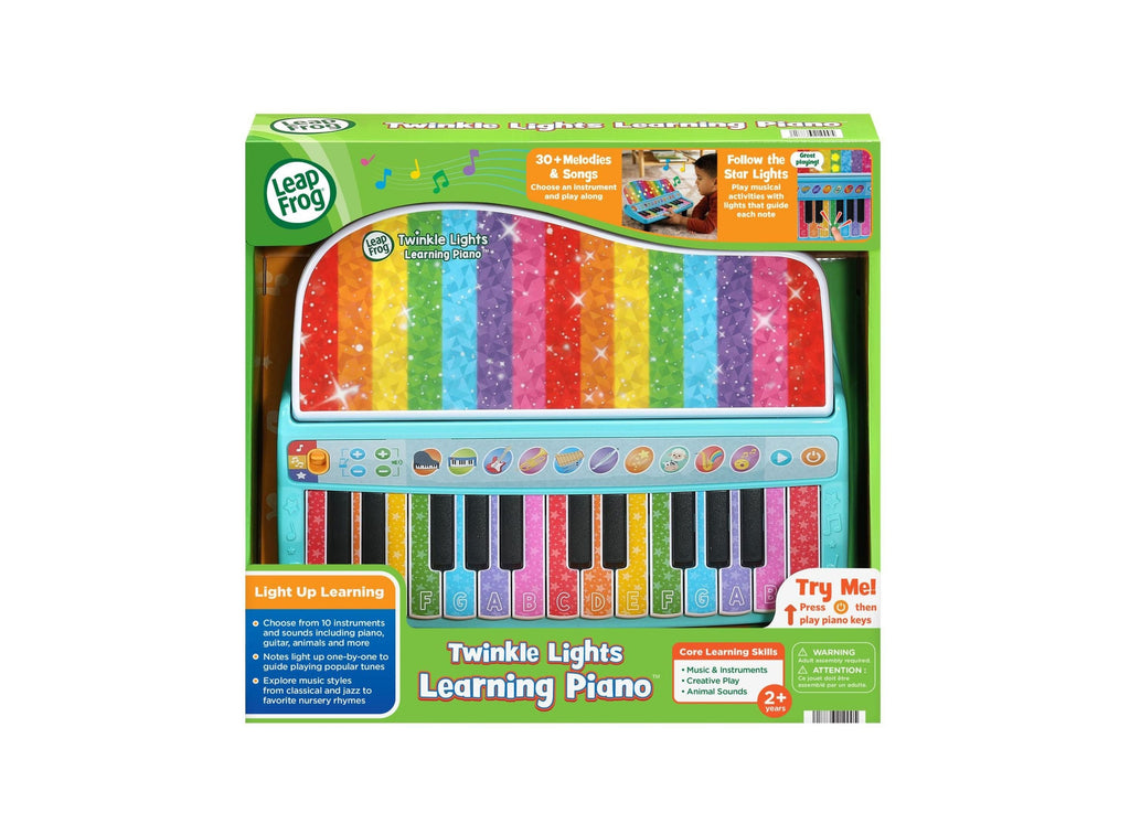 LeapFrog Twinkle Lights Learning Piano With 10 Instrument & Sound Options