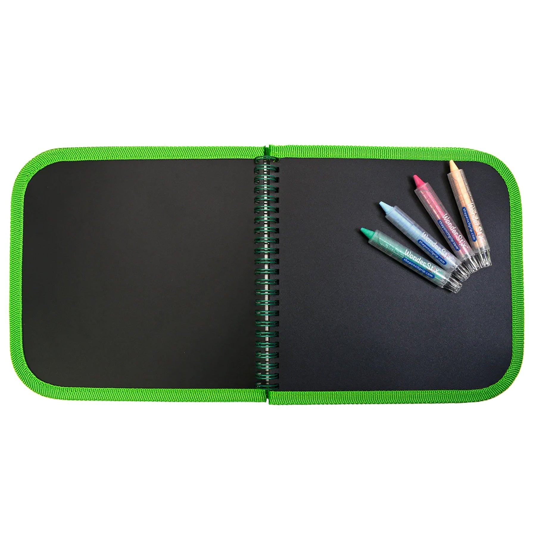 The Pencil Grip Daily Doodler Dino-Themed Reusable Activity Book with Wonder Stix