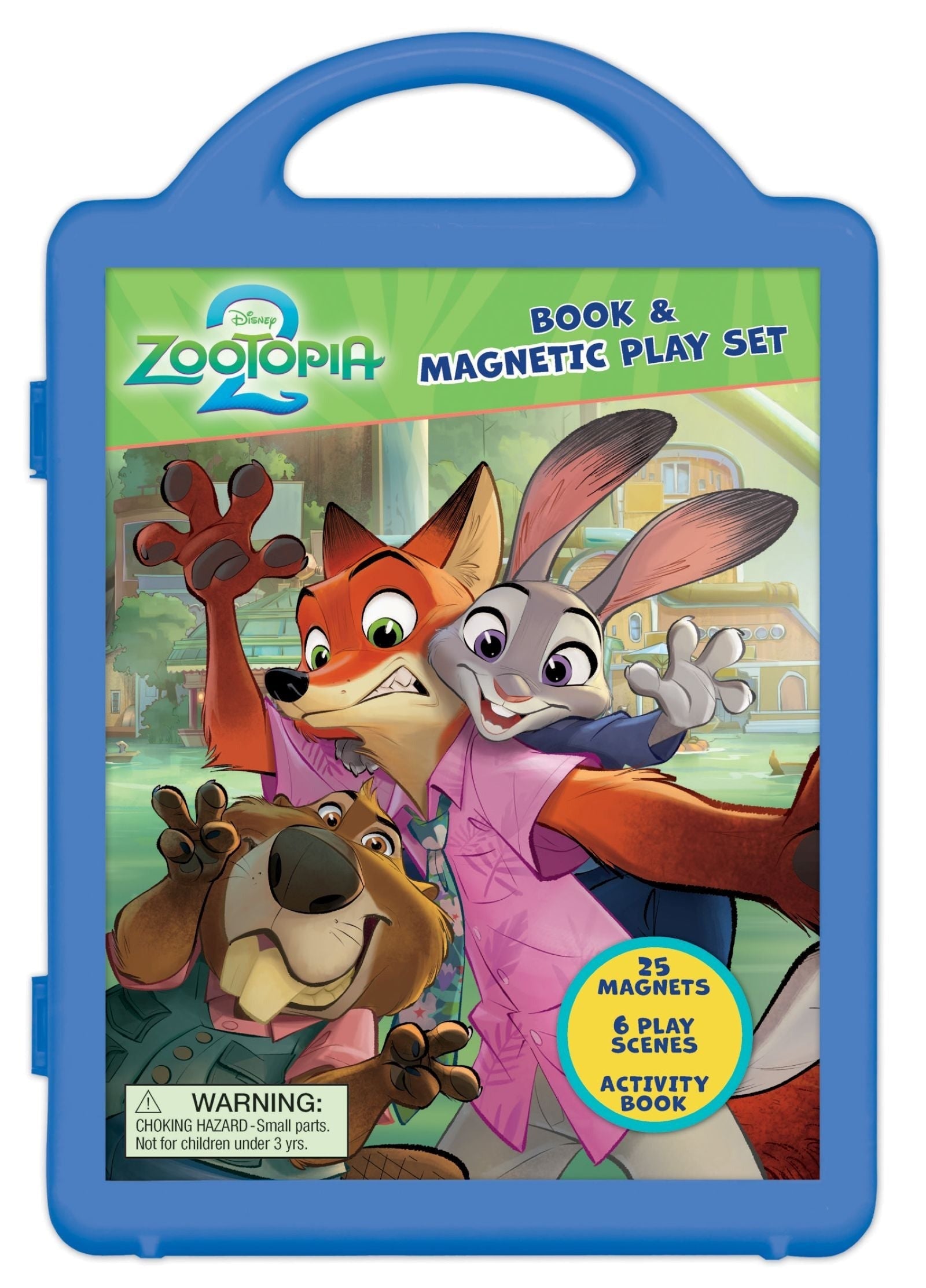 Zootopia 2 Magnetic Detective Adventure Book and Play Set