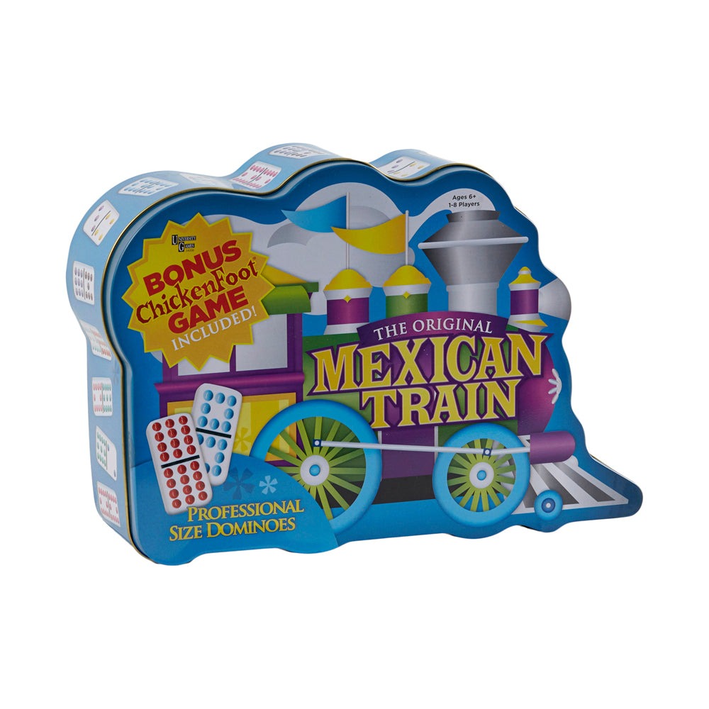 Mexican Train Deluxe Double 12 Domino Set with Electronic Centerpiece