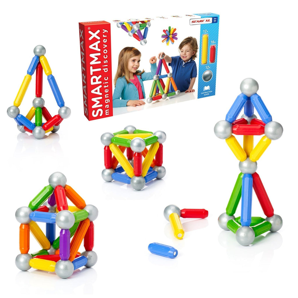 SmartMax 42-Piece Magnetic Discovery Set - Educational Construction Toy