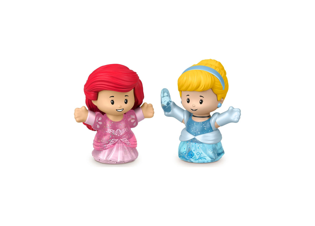 Fisher-Price Disney Princess Cinderella & Ariel Shimmer & Glow Dress Shop Light-Up 2-Piece Playset