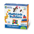 STEM Explorers MathLink Builders - Colorful Construction Cubes