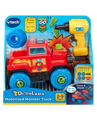 VTech Drill and Learn Monster Truck Interactive Toy
