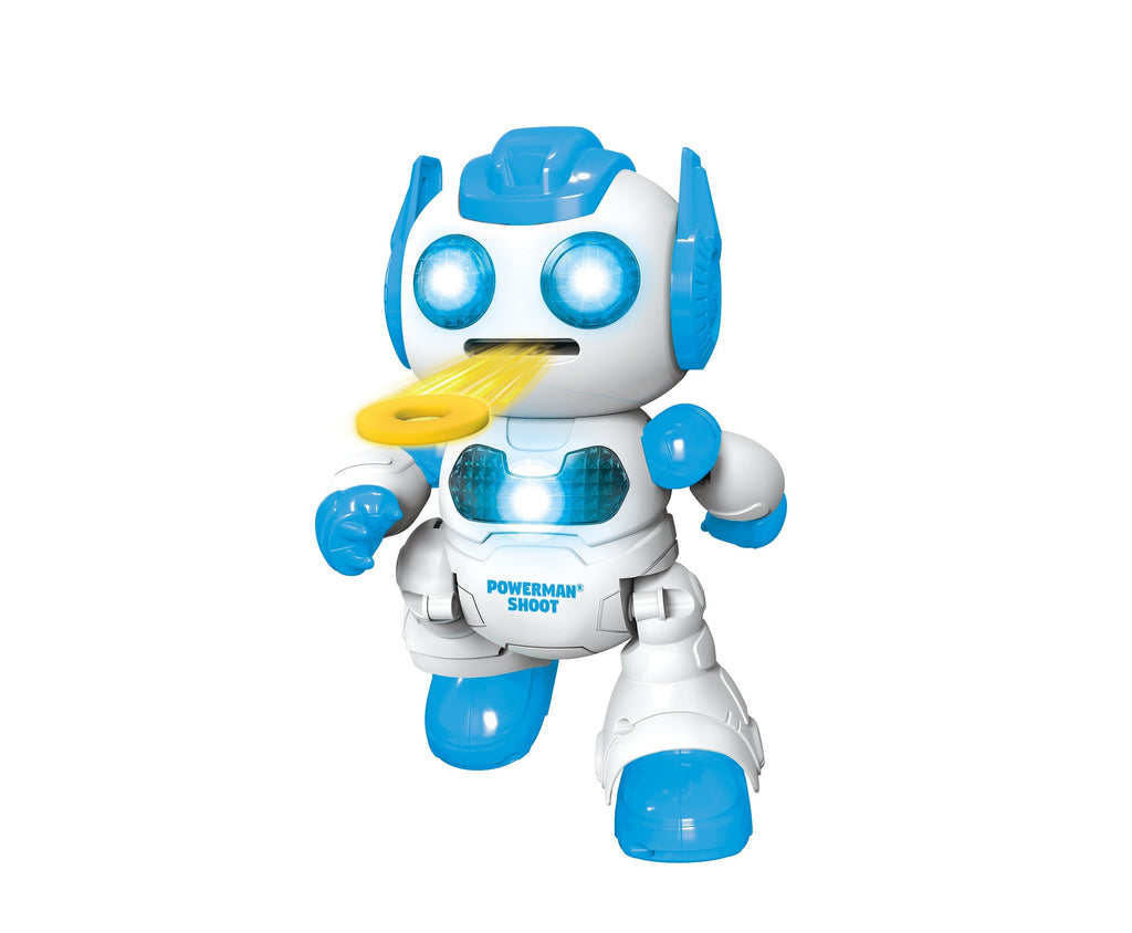 Lexibook Powerman Shoot STEM Robot With Remote Control And Foam Discs