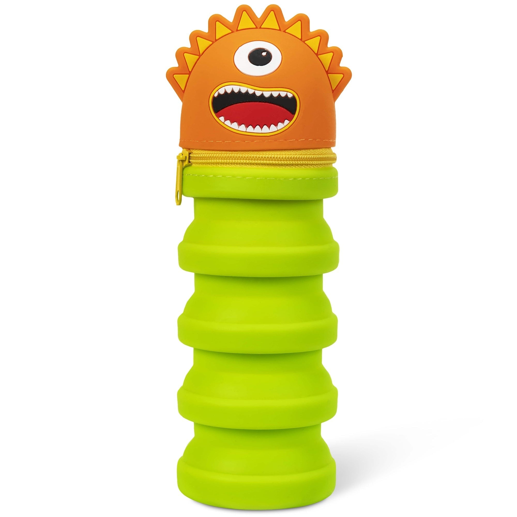Monster Retractable Silicone Pencil Case